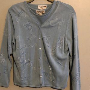 Pendleton Cardigan Set Large Petite
